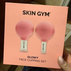 Skin Gym Glowy Face Cupping Set - Pink